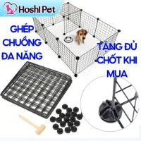 Miếng ghép chuồng nuôi thú cưng chó, mèo, chuột, sóc, thỏ lắp ghép tại nhà