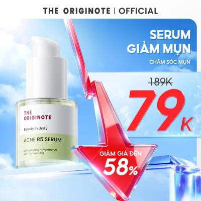 Serum Giảm Mụn The Originote chấm mụn làm dịu da se khít lỗ chân lông kiểm soát dầu tinh chất với Salicylic Acid 20ml