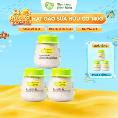 Combo of 3 Jars of Mammy's Organic Rice Milk to Cook Porridge for Babies, 140Gr Jar