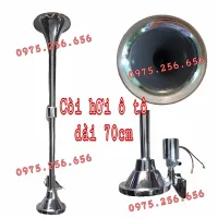 Còi hơi 70cm Hãng Hong cheng còi hơi kèn hơi phụ tùng phụ kiện ô tô phụ tùng Hùng Lỳ