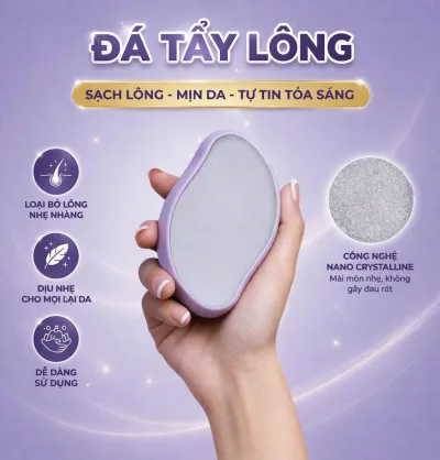 Nano Hair Removal Stone, Hair Removal Tool Using Nano Fibers, New Technology Hair Removal and Skin Cell Removal Stone