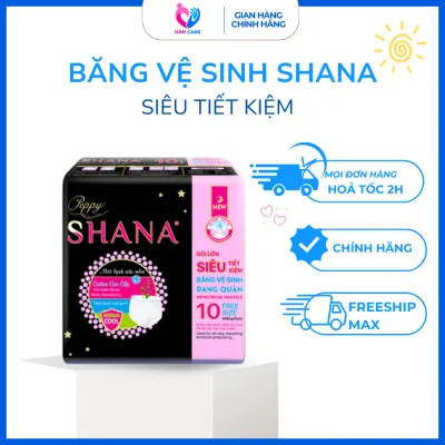 Combo 40 Pack Shana Freesize Panty Sanitary Pads Maximum Anti-Spill, Cheap Day and Night Sanitary Pads (2 Pieces/Pack), Quality Sanitary Pads