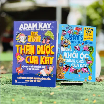 Sách Những khối óc sáng chói của Kay, Th.ần d!ược của Kay - Sách thiếu nhi bìa mềm Kim Đồng