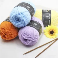 len sợi MILK BABY cotton 50 gram bảng 62 Màu