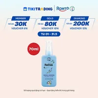 Dung dịch chống muỗi dạng phun sương Rohto Mentholatum Remos Hương Lavender 70ml