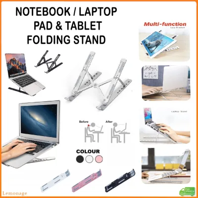Giá đỡ máy tính xách tay có thể gập lại Giá đỡ máy tính bảng chống trượt Giá đỡ máy tính bảng 6 cấp độ Giá đỡ có thể điều chỉnh Tương thích cho máy tính bảng Pad