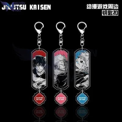 Anime Jujutsu Kaisen Gojo Satoru Fushiguro Megumi Mặt Dây Chuyền Hình Acrylic Móc Khóa Bộ Sưu Tập Mô Hình Quà Tặng nlp
