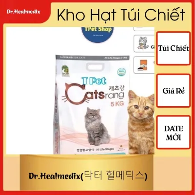 Thức ăn cho mèo Catsrang - Hạt thức ăn khô cho mèo Catsrang Hàn Quốc - Thức ăn hạt Catsrang 5kg CHỈ BÁN CHIẾT