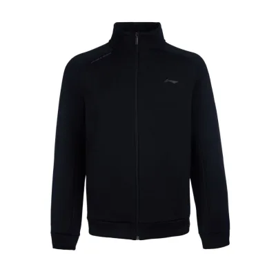 Áo Khoác Nỉ Không Mũ Thể Thao Nam Li-Ning Tập luyện/Training AWDV121-1V (Ghép bộ Quần AKLV059-1V)