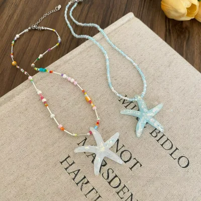 Dây chuyền choker hình sao biển - Trang sức thời trang cho phụ nữ
