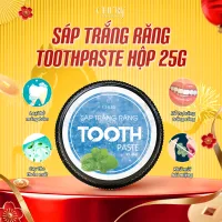 Kem đánh răng dạng sáp ToothPaste 25g Hỗ trợ răng trắng sáng, thơm miệng - Cherif Việt Nam