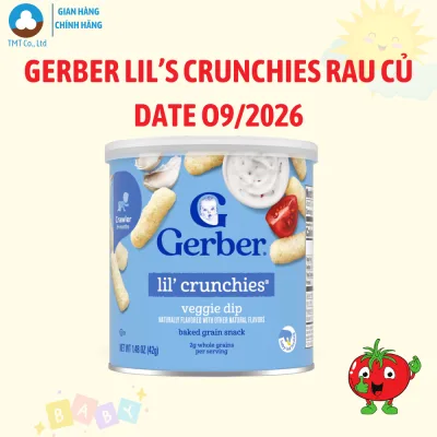 Bánh Ăn Dặm Nestle Gerber Lil's Crunchies 42g