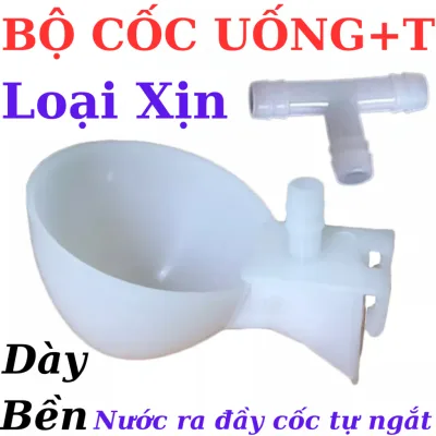 Máng Uống Nước Tự Động Cho Chim Bồ Câu, Chim Cảnh, Gà Đá Loại Mới Siêu Bền.