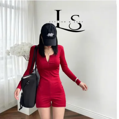 NOTE : Jumsuit quần đùi, áo tay dài cực kỳ năng động và trẻ trung. Mặc sức bùng cháy tỏa sáng trong mọi buổi tiệc
