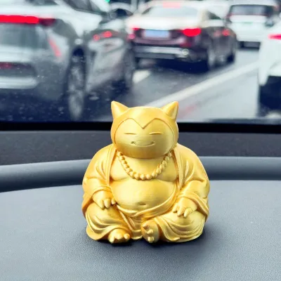 GK Pokémon Snorlax Luck Cat 3D In Hình Hành Động Các Bức Tượng Nhỏ Trên Ô Tô Để Bàn Thủ Công Đồ Chơi Trang Trí Hoạt Hình Dễ Thương Mô Hình Hoạt Hình Bộ Sưu Tập Búp Bê Quà Tặng Năm Mới Cho Bé