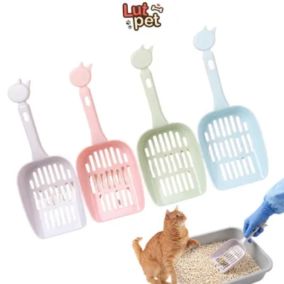 Xẻng xúc cát vệ sinh mèo - xẻng hốt cát dọn vệ sinh phân cho mèo - phụ kiện chó mèo - lutpet