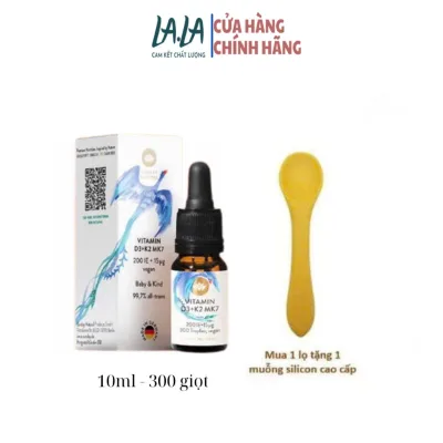 Vitamin D3 K2 Mk7 for Babies Duc Sunday Natural 20ml Helps Absorb Calcium for Optimal Height Development for Children from Birth