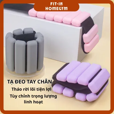 🔥 Tạ Đeo Tay Chân Lõi Thép Bọc Silicon Cao Cấp - Tạ Kháng Lực Tháo Rời Tập Gym