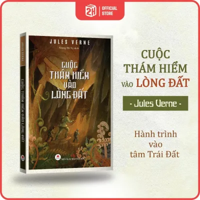 Sách Cuộc thám hiểm vào lòng đất, sách thám hiểm, khám phá thế giới dành cho thiếu nhi