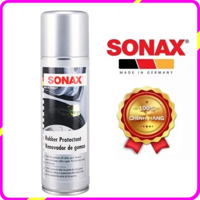 Chai xịt bảo dưỡng cao su, ron cửa và lốp xe ô tô Sonax rubber protectant 340200