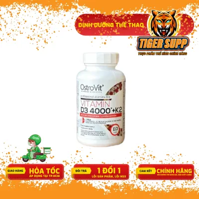 Ostrovit Vitamin D3 4000IU + K2 - Tăng hệ thống miễn dịch (110 Viên)