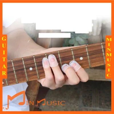 Bọc ngón tay silicon chơi guitar khỏi đau I Bộ bọc ngón tay giảm đau tay khi tập đàn guitar acoustic classic ukulele