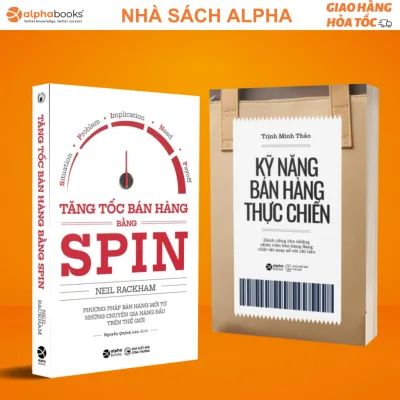 Bộ Sách Cẩm Nang Bán Hàng Siêu Đẳng Dành Cho Saler: Kỹ Năng Bán Hàng Thực Chiến+ Tăng Tốc Bán Hàng Bằng Spin -Lẻ/Combo