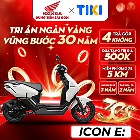 Xe Điện Honda ICON E: Phiên Bản Cao Cấp