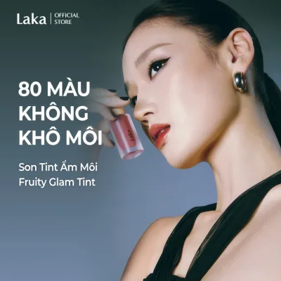 Son Tint Căng Bóng, Mềm Môi, Màu Đa Dạng Size TO Fruity Glam Tint 4.5g