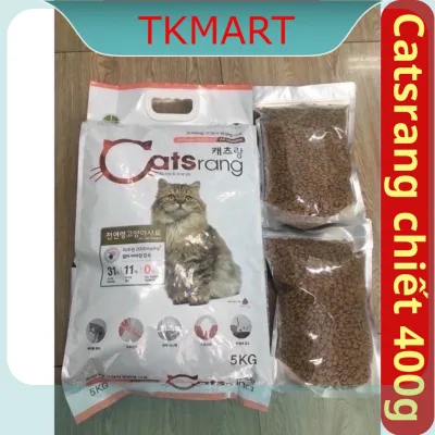 Thức Ăn Mèo Catsrang Túi 400g - Thức ăn Hạt Cho Mèo - Thức Ăn Dành Cho Mèo Mọi Độ Tuổi