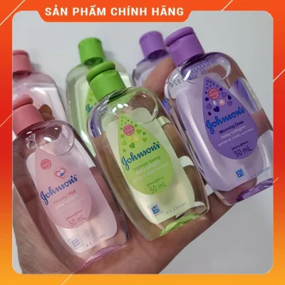 Nước hoa trẻ em Johnson nhiều mùi hương chai nhựa
