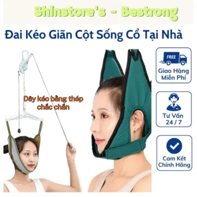 Thiết Bị Hỗ Trợ Đỡ Cột Sống Cổ Bestrong - Giúp Mát Xa Điều Chỉnh Cổ