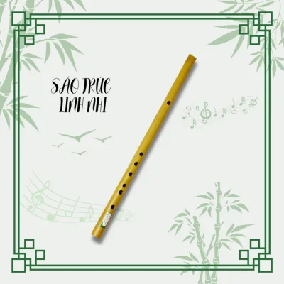 Sáo trúc . Nứa nam , Tone C5 , D5 , B4 , Bb4 , F4 , A4 , G4 . dành cho người mới tập chơi . Sáo Trúc Linh Nhi