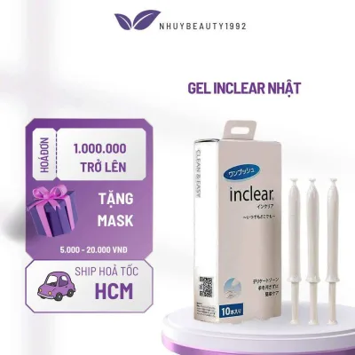 Inclear Kiesn Japanese Feminine Hygiene Solution - Box of 10 Sticks