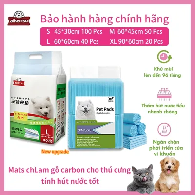 S-M-L-XL-100 miếng,Tả lót vệ sinh huấn luyện Chó mèo, Miếng lót cho chó, mèo đi vệ sinh Tã Lót Vệ Sinh Cho Chó Mèo