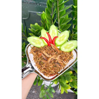 Cá giã tỏi ớt nhà Thuỷ Trang . Hũ 200G