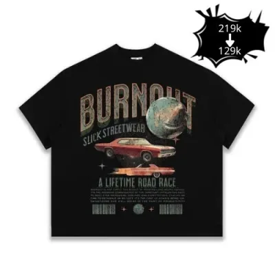 Áo Thun Form Big Boxy "BURNOUT" Cotton 100% - Local Brand AA Studio UNISEX AA