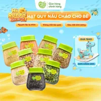 Đậu hạt hữu cơ cho bé ăn dặm Mămmy: Đậu lăng đỏ, đậu gà, kiều mạch, diêm mạch, hạt chia, kê nếp bé từ 6 tháng