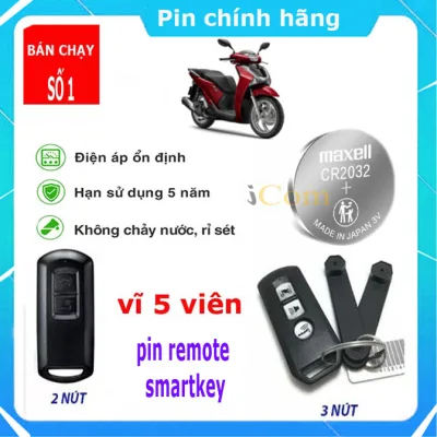 Pin thay thế Remote Smartkey Honda, Smartkey ôtô, x thiết bị y tế MAXELL - Chính Hãng Japan