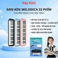 Kèn phím Melodica 32 phím Tiêu Chuẩn Cho Học Sinh - Kèn Melodica Tặng Kèm Phụ Kiện Ống Thổi + Khăn lau