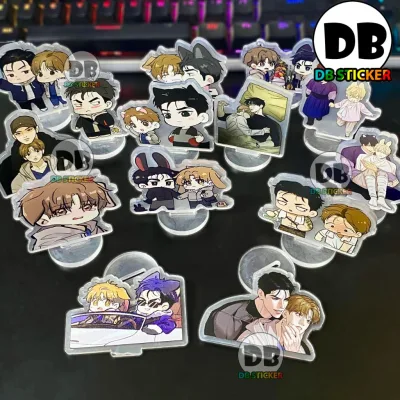 Mô hình Jinx Vận xui standee mica, tranh kính acrylic Boylove BL Manhwa Korean anime manga