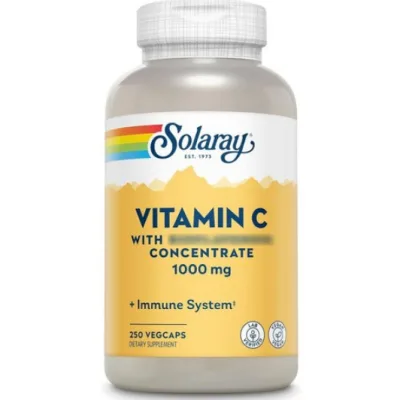 Thực phẩm chức năng Viên nén Vitamin C Solaray 1000mg 250 viên