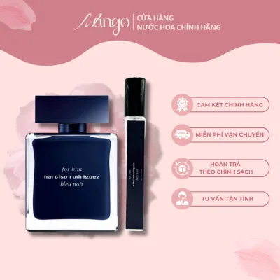 Men's Perfume Nar Bleu Noir for Him Edt | Masculine - Elegant - Fresh | Mango Perfume