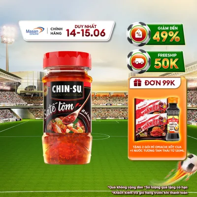 CHIN-SU Sa Tế Tôm ỚT Sả Hộp 90G