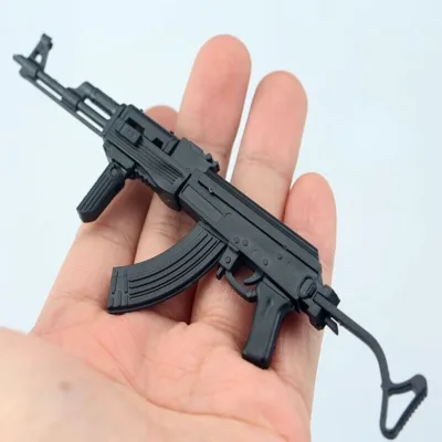 Đồ chơi mô hình Mini tỷ lệ 1 / 6, nhựa, đen, dễ lắp ráp, cho bộ sưu tập nhân vật hành động 12 Inch