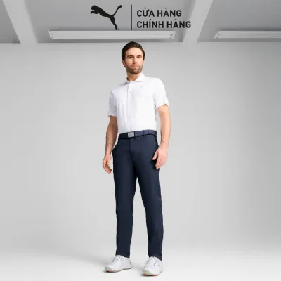 Quần Dài Thể Thao Golf PUMA Nam Dealer Tailored Pant Navy Blazer Màu Xanh