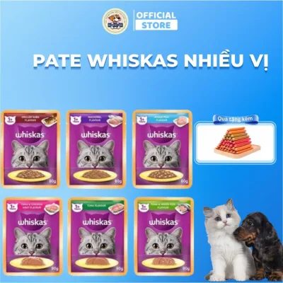 Thức ăn Pate Cho Mèo Thức ăn cho mèo pate whiskas