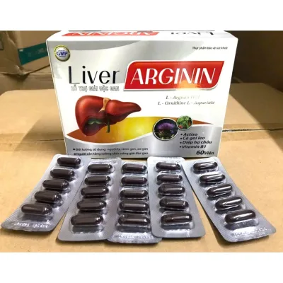 Liver Arginin mát gan, lợi mật, giải độc gan, tăng cường chức năng gan, viêm gan, xơ gan tăng cường chức năng gan
