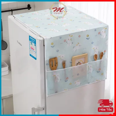 Tấm phủ tủ lạnh PEVA hiện đại, tấm che tủ lạnh chống thấm nước, chống bụi - MTDDT