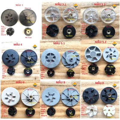 Các loại Bánh răng máy xay sinh tố, vấu truyền, nhông máy xay thông dụng ( giao màu ngẫu nhiên# phụ tùng máy xay sinh tố